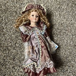 Vintage Porcelain Doll
